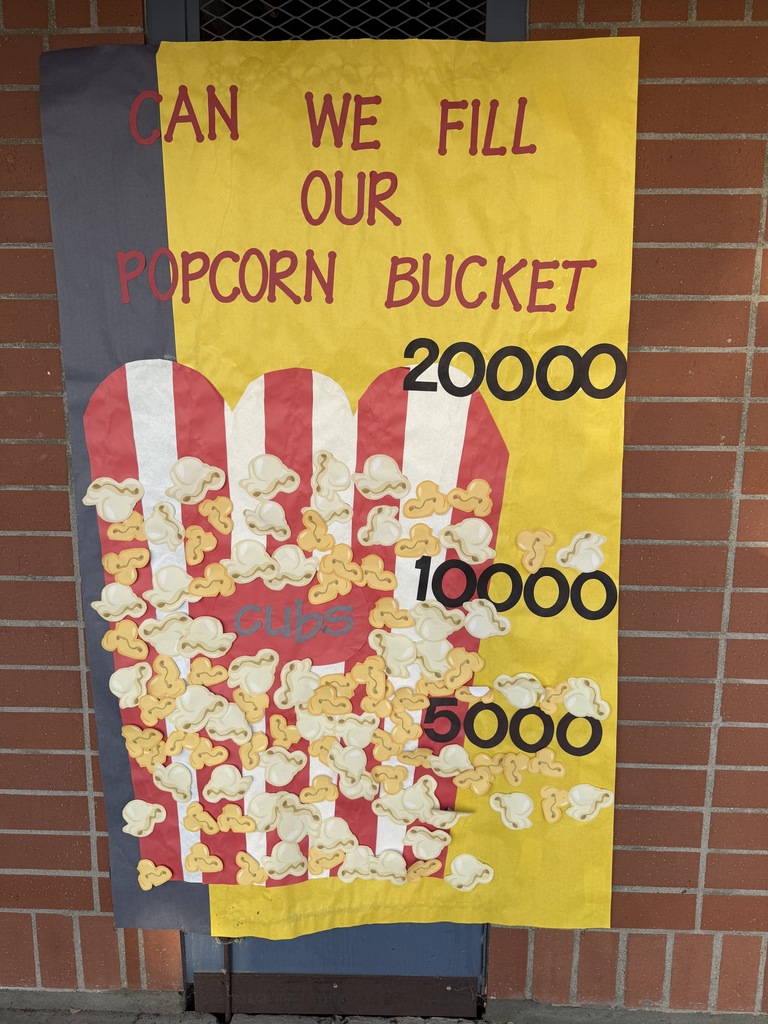 poster of popcorn and sale numbers