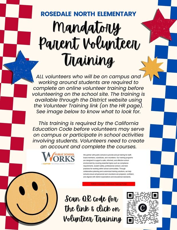 Mandatory Parent Volunteer Training