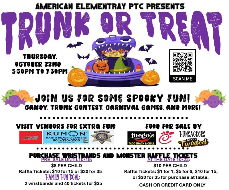 Trunk or Treat Flyer