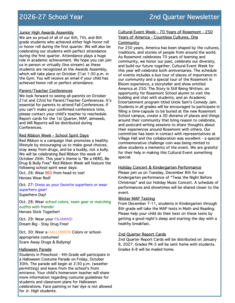 Q2 Newsletter