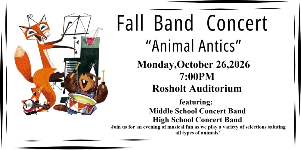 Fall Band Concert