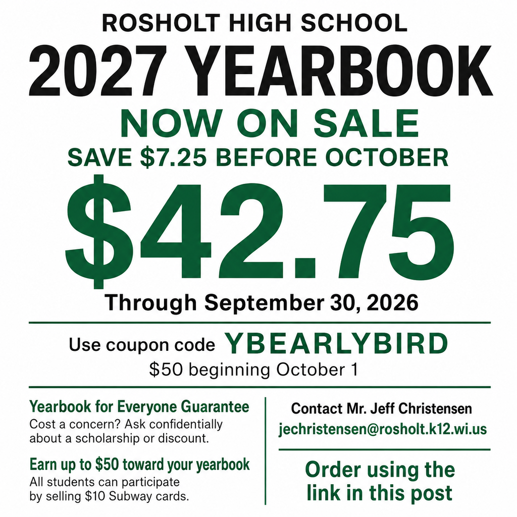 Yearbook Sale