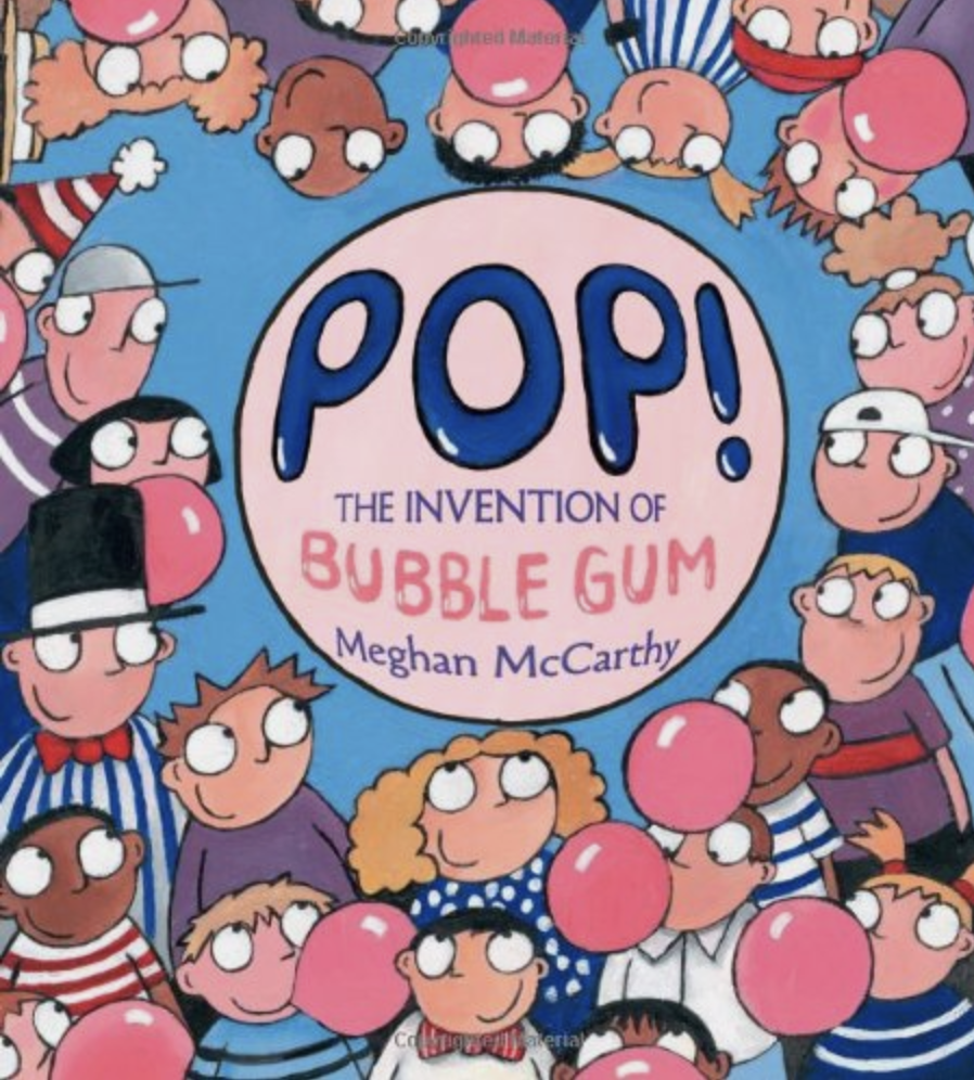 2nd graders read Pop! The Invention of Bubble Gum