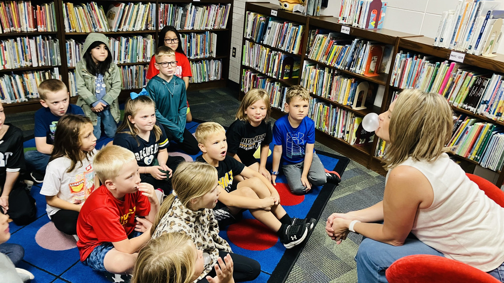 2nd graders read Pop! The Invention of Bubble Gum