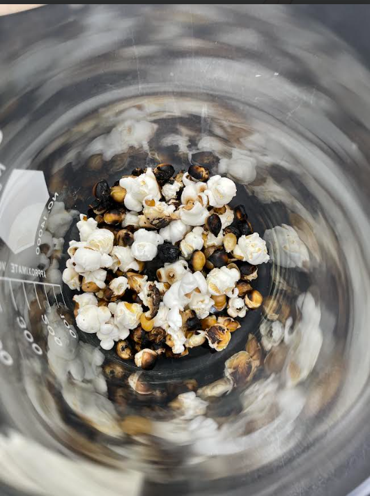 Mrs Pliska's STEM class making popcorn