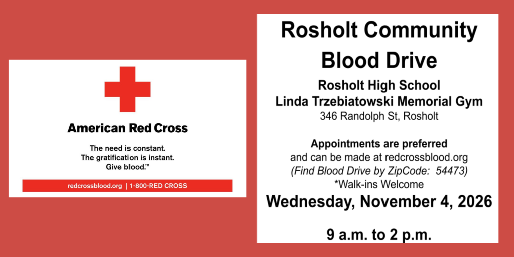 Blood Drive information