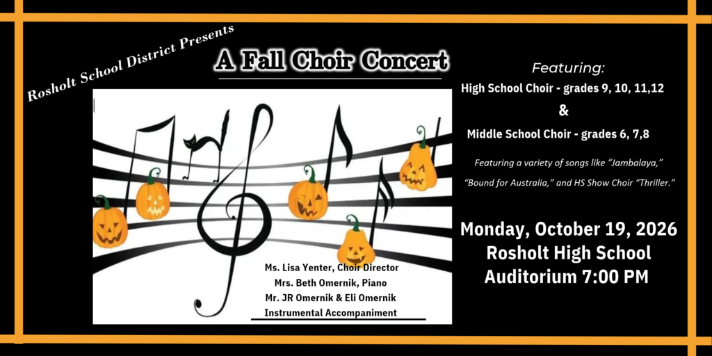 Choir Concert Flyer
