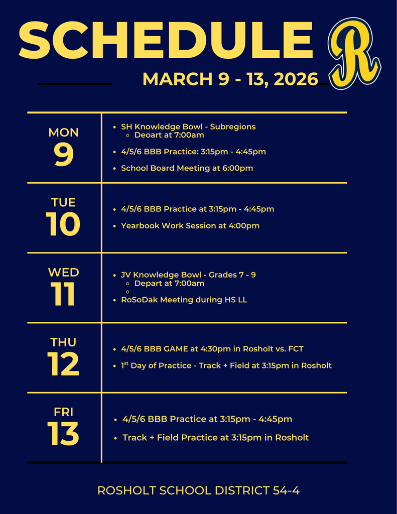 schedule