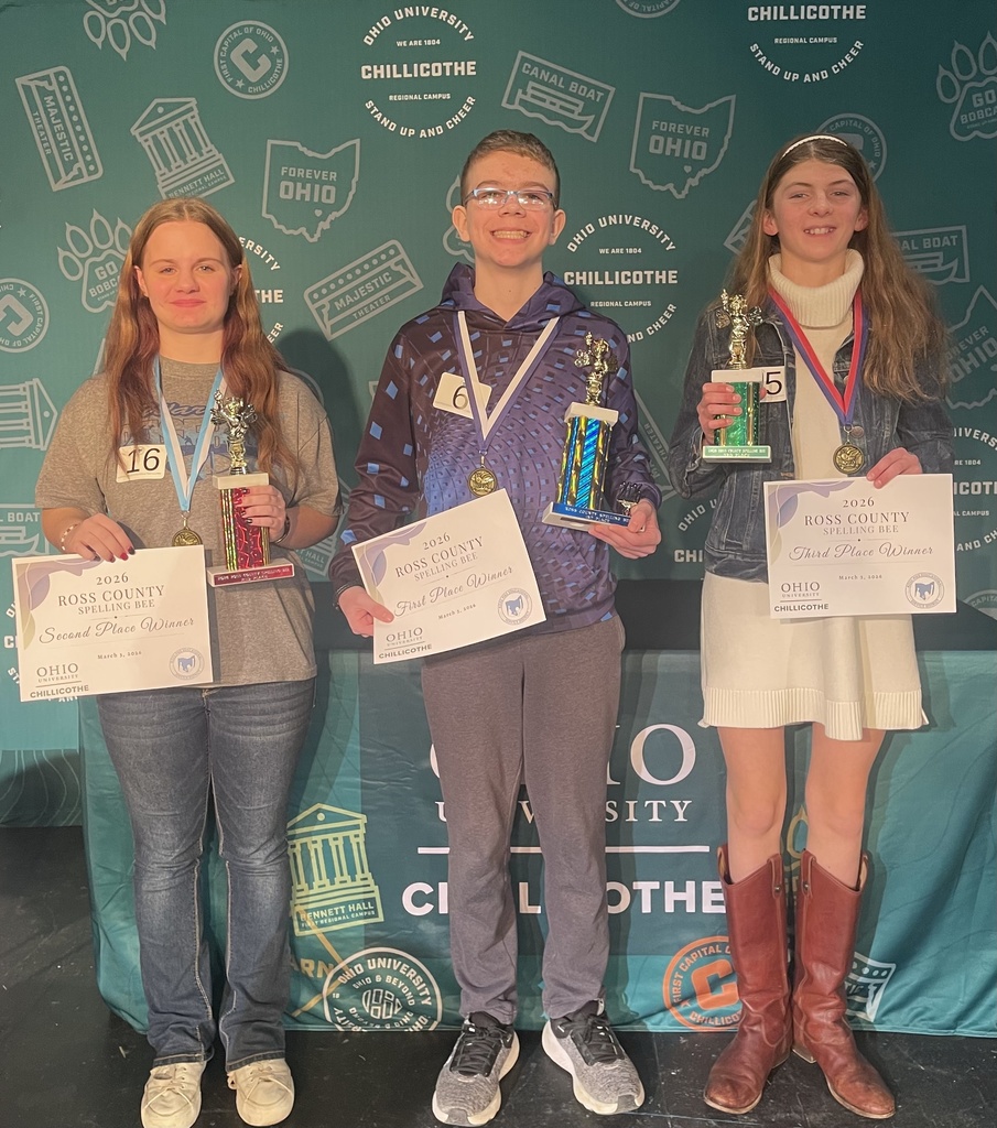 Ross County Spelling Bee Winners
