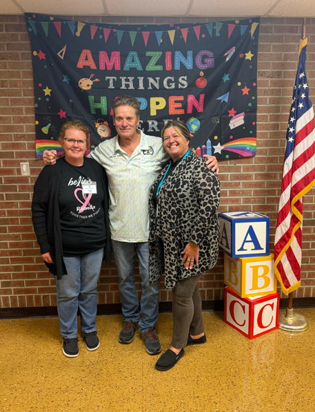 Pictured is Tokey Hill, Regina Gambill and Angela Pryor