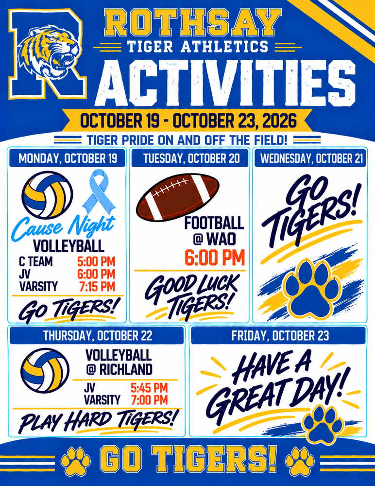 10/19 Activities