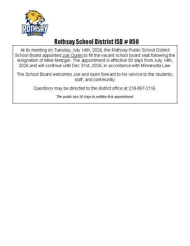 School Board Appointment