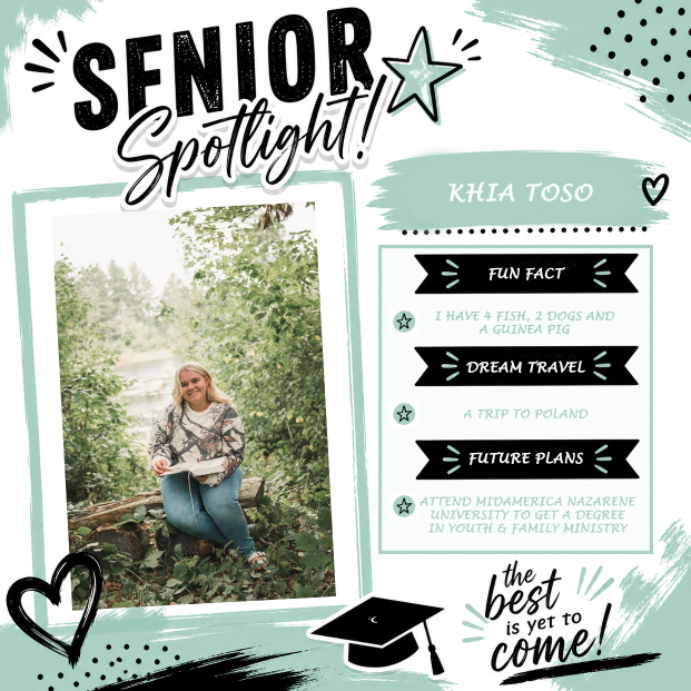 Senior Spotlight Khia Toso