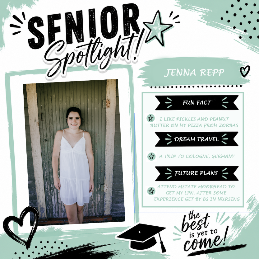 Jenna Repp Senior Spotlight