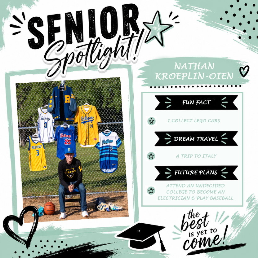 Nate Kroeplin-Oien's Senior Spotlight