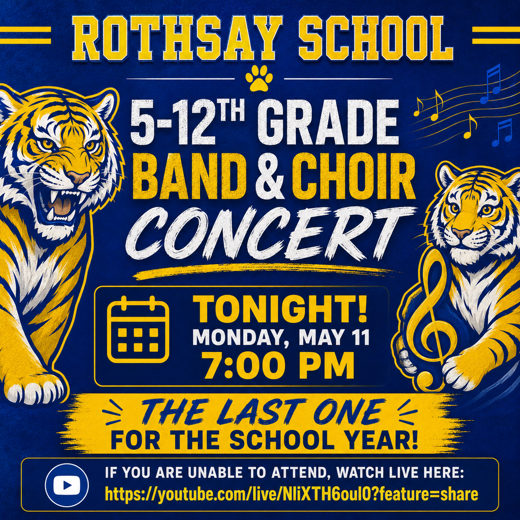Band and Choir Concert May 11