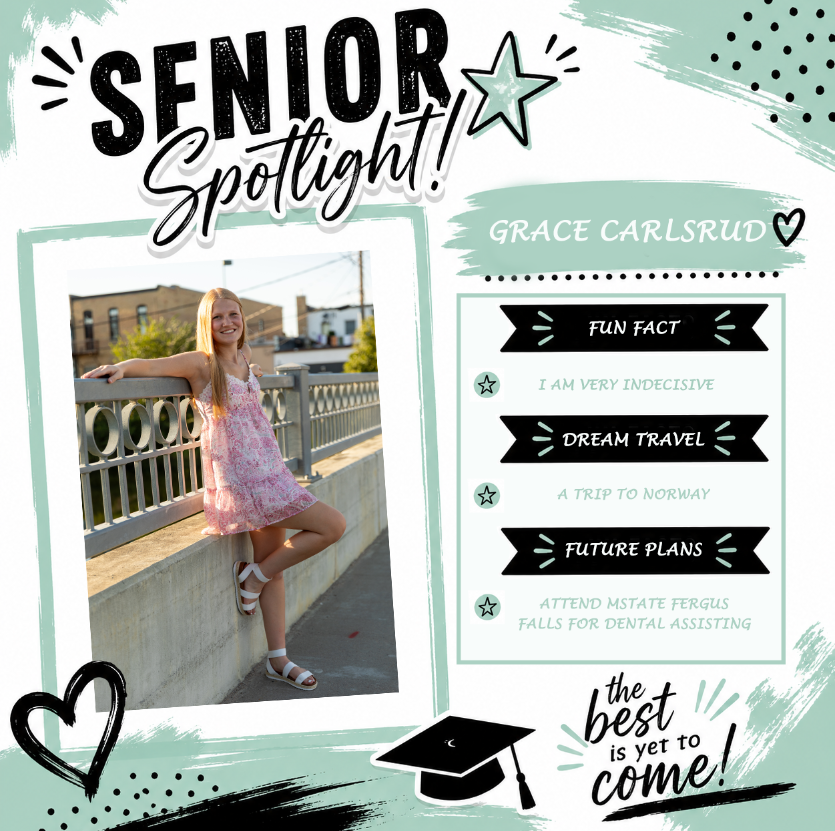 Grace Carlsrud Senior Spotlight