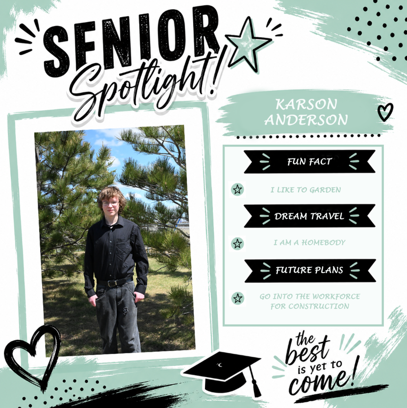 Senior Spotlight Karson Anderson