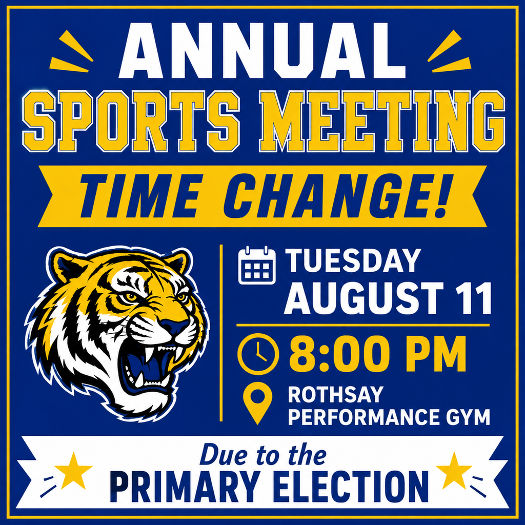Sports Meeting time change
