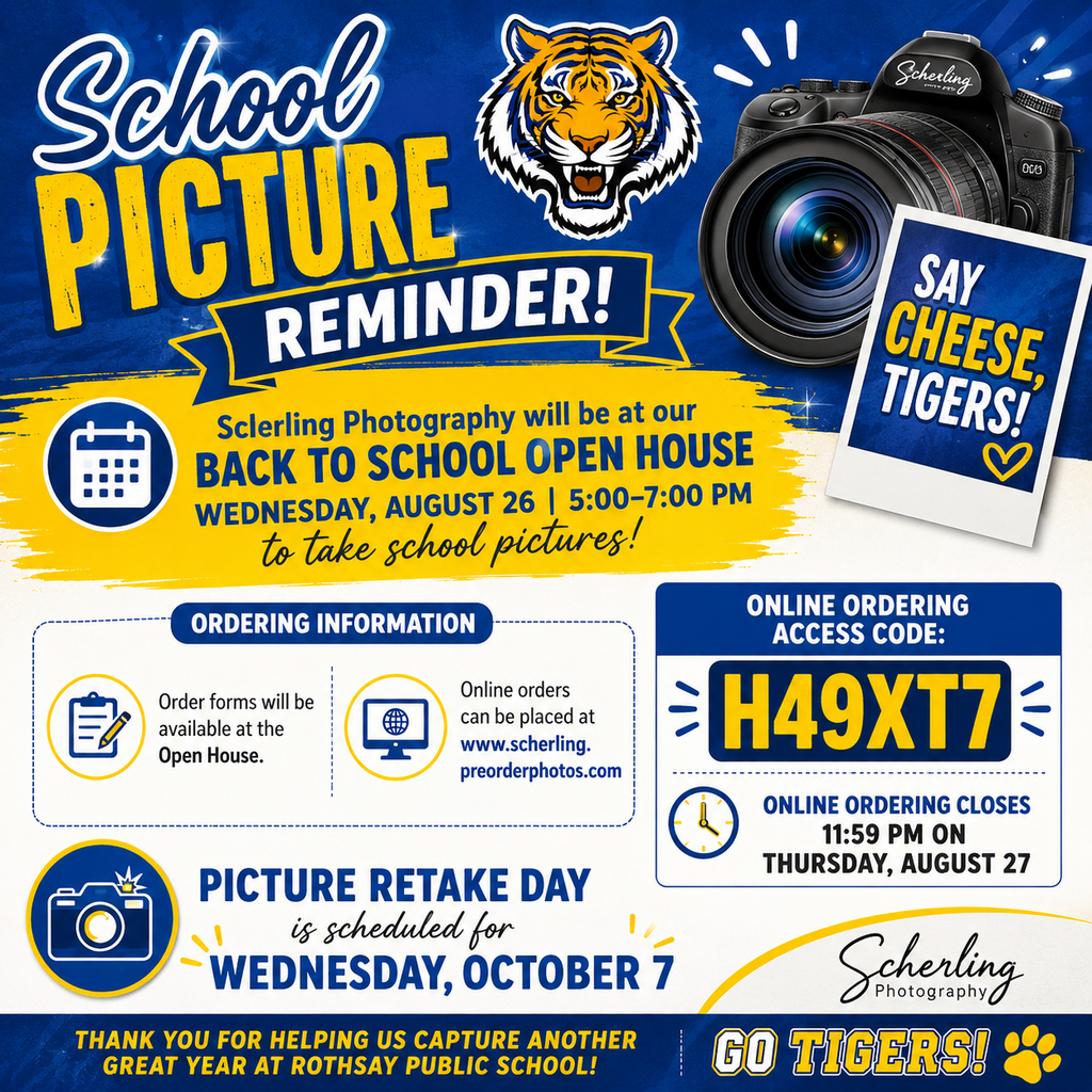 School pics reminder