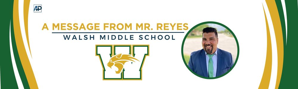 A message from Mr. Reyes