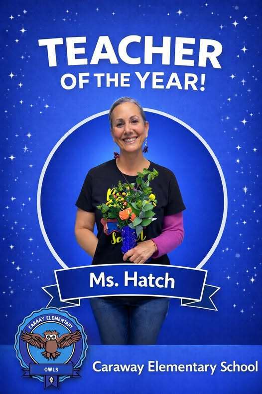 Teacher of the Year. Ms. Hatch
