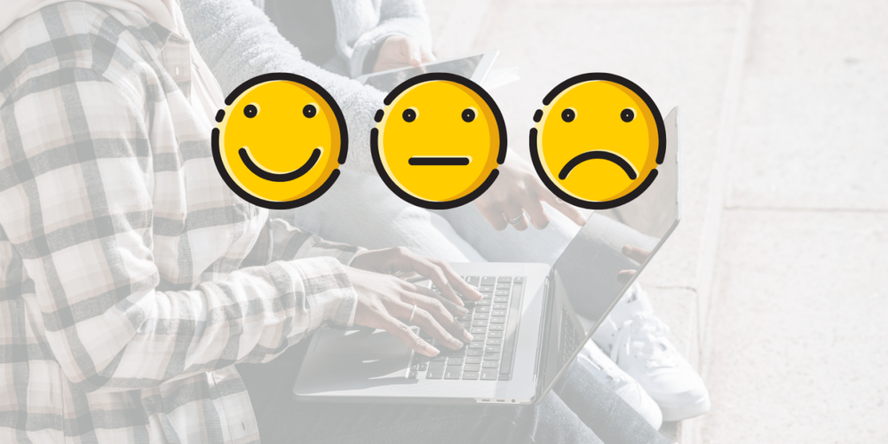 animated faces showing emotion