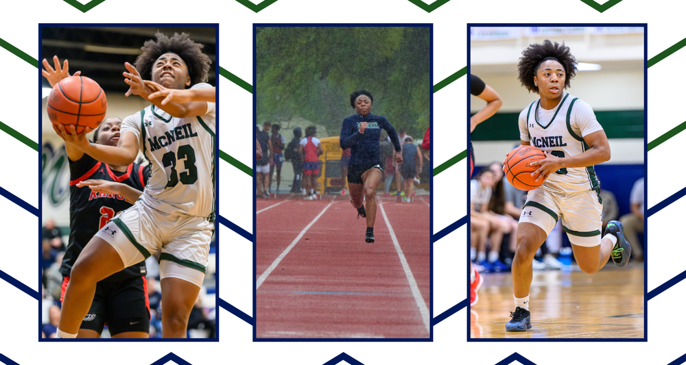 Tierra G. multisport athlete at McNeil High School