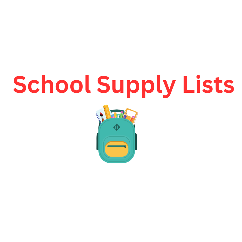 2025-2026 School Supply Lists