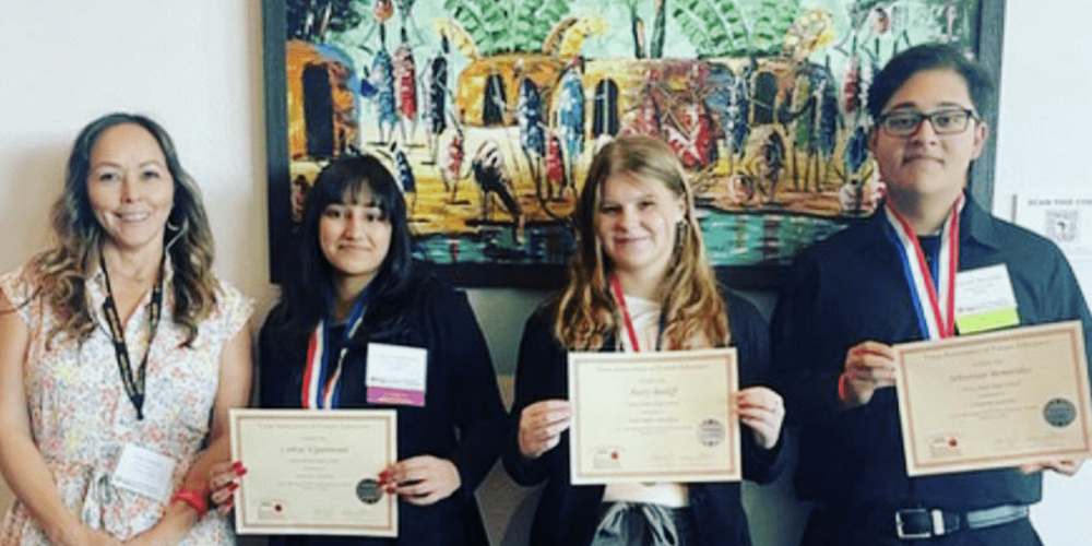Round Rock ISD Education in Training students advance to national competition