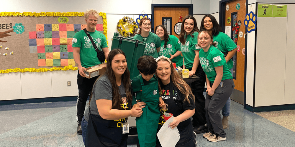 Union Hill Elementary School students learn life skills from local business