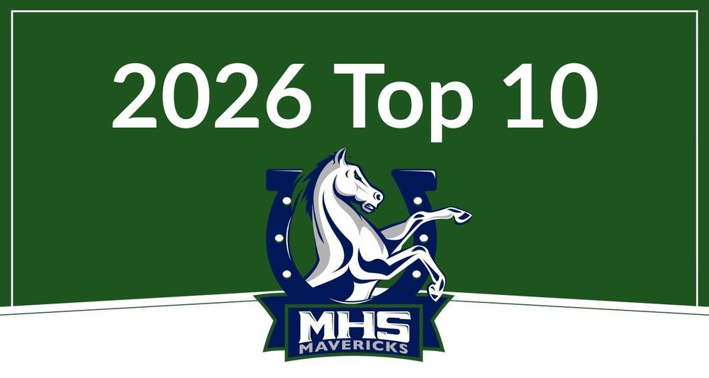 2026 Top 10 MHS Mavericks Logo