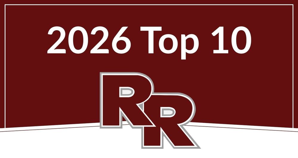 Image of a logo displaying RR 2026 Top 10