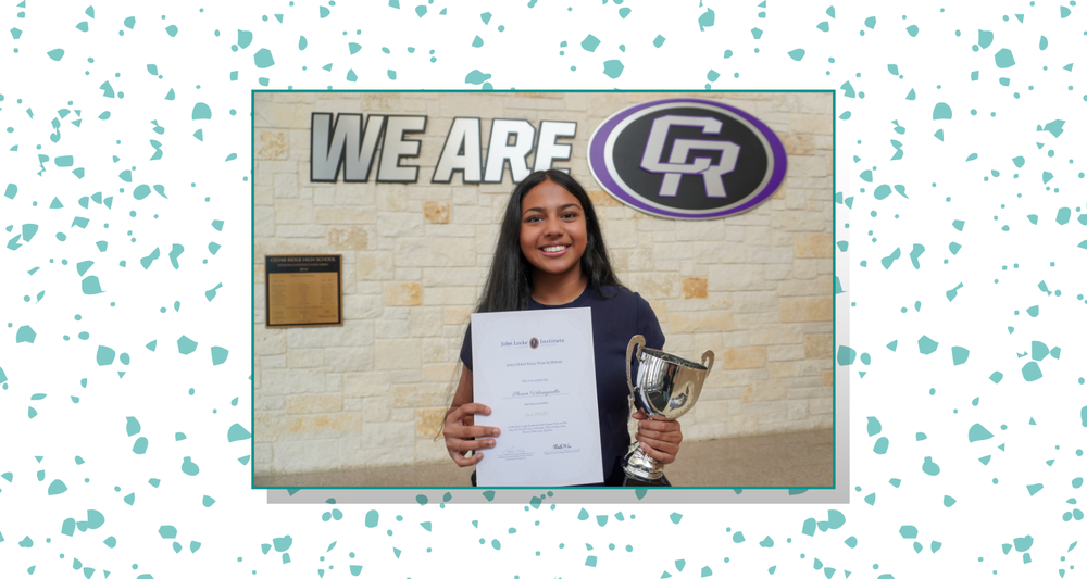 Cedar Ridge High School Global Essay Contest Winner
