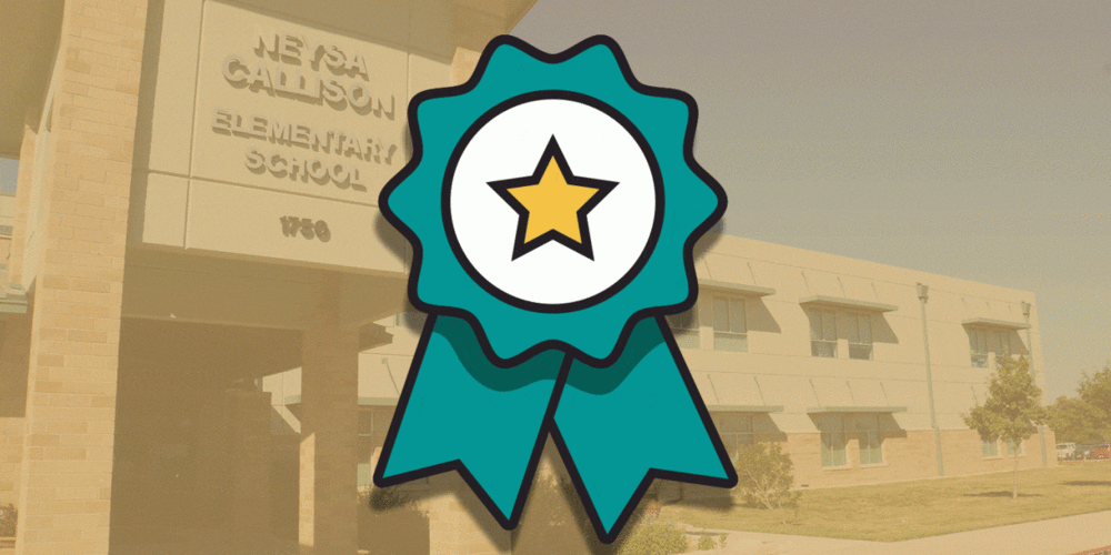 Green ribbon with star