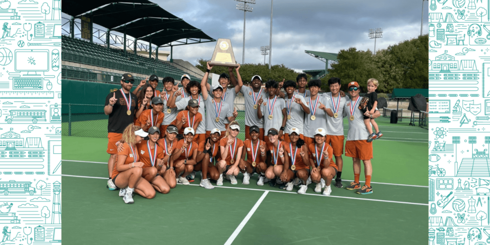 Westwood Tennis team earns back-to-back state titles