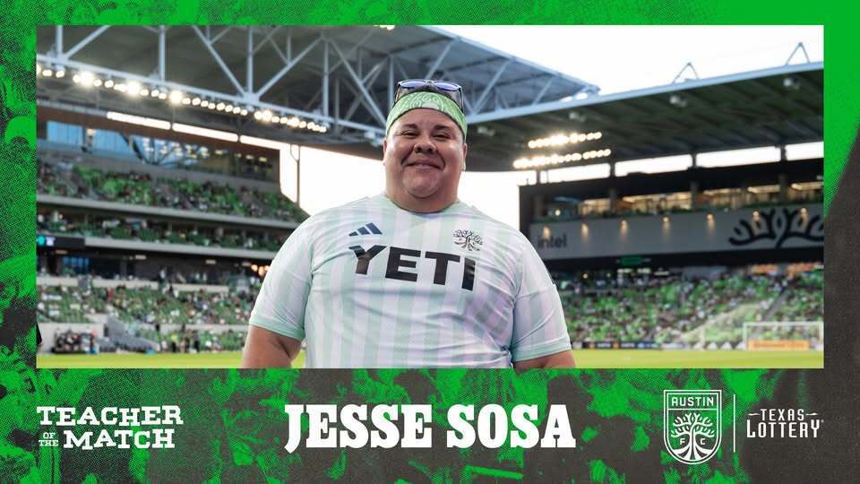 Jesse Sosa, Teacher of the Match, Austin FC