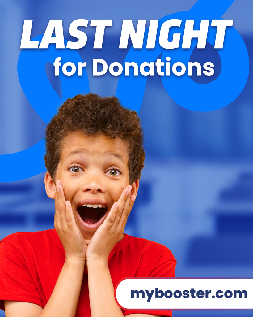 Last Night for Donations