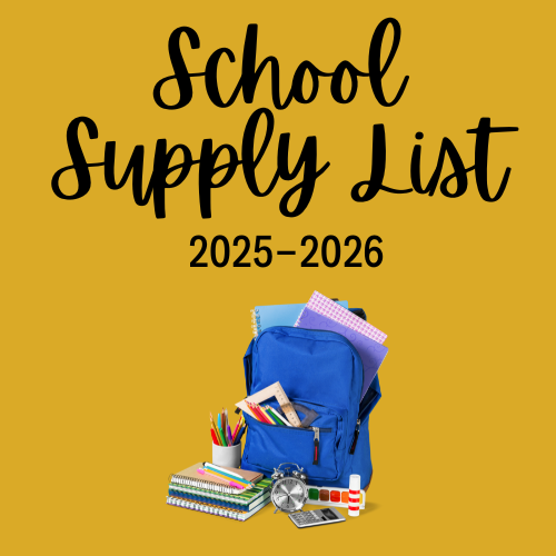 school supply list