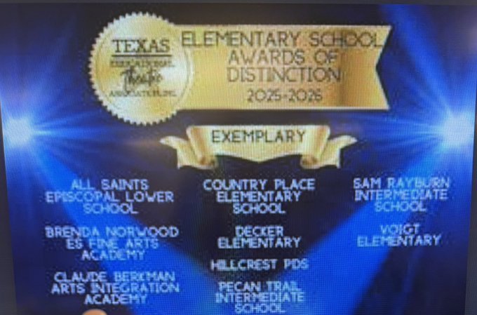 Berkman AIA Named TxETA Exemplary Elementary Program in Theater Arts 