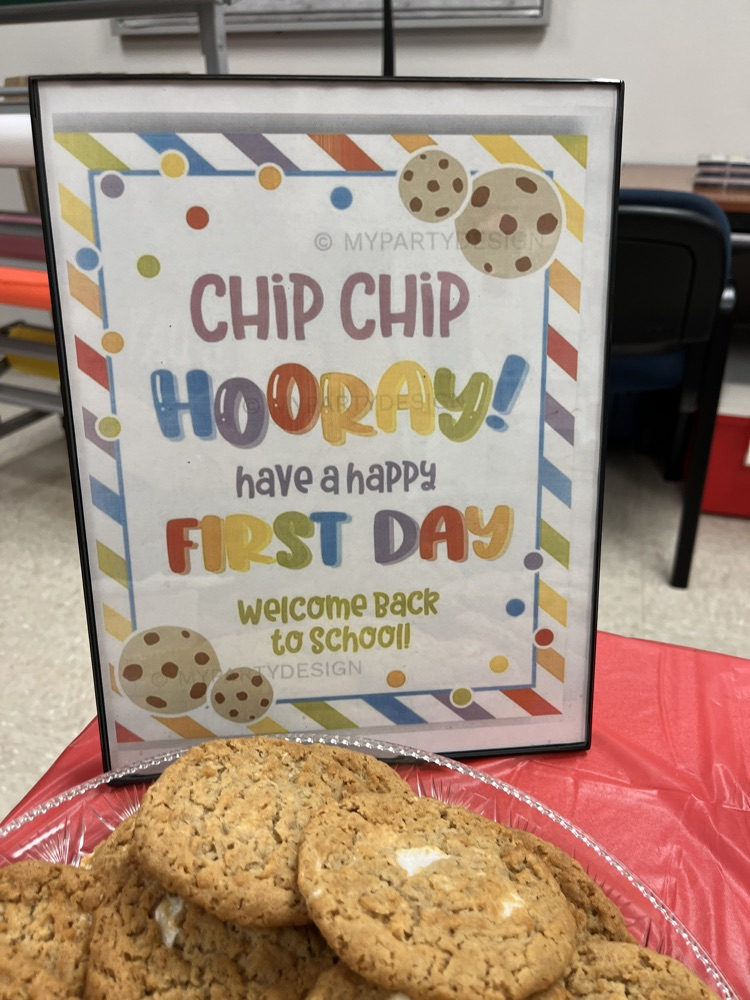 image of a sign in the teacher workroom