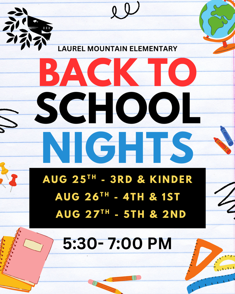 Back to School Night flier