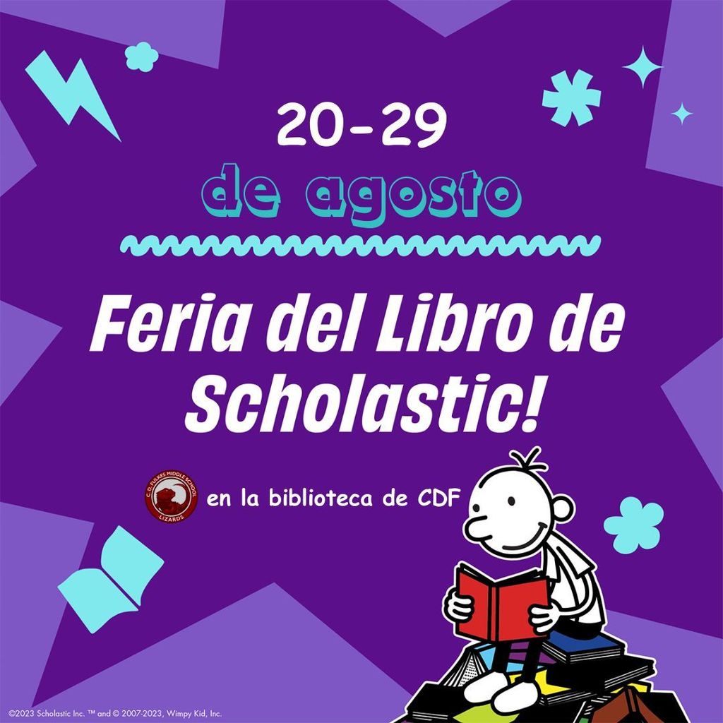 Scholastic Book Fair in the library