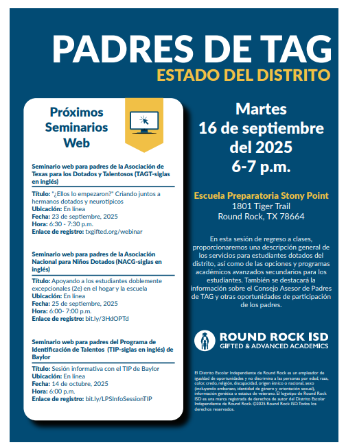 TAG Webinar