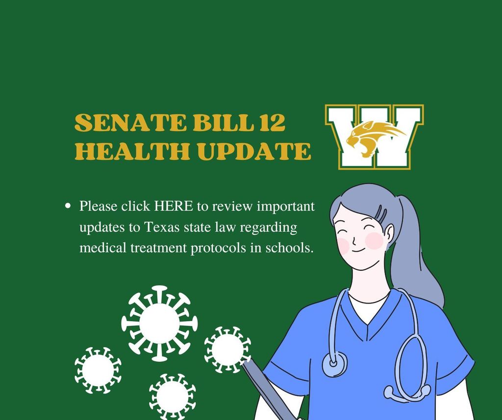 Senate Bill 12 Health Update