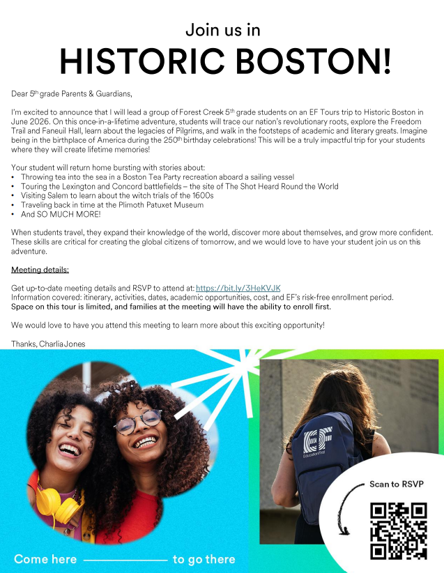 Historic Boston Trip