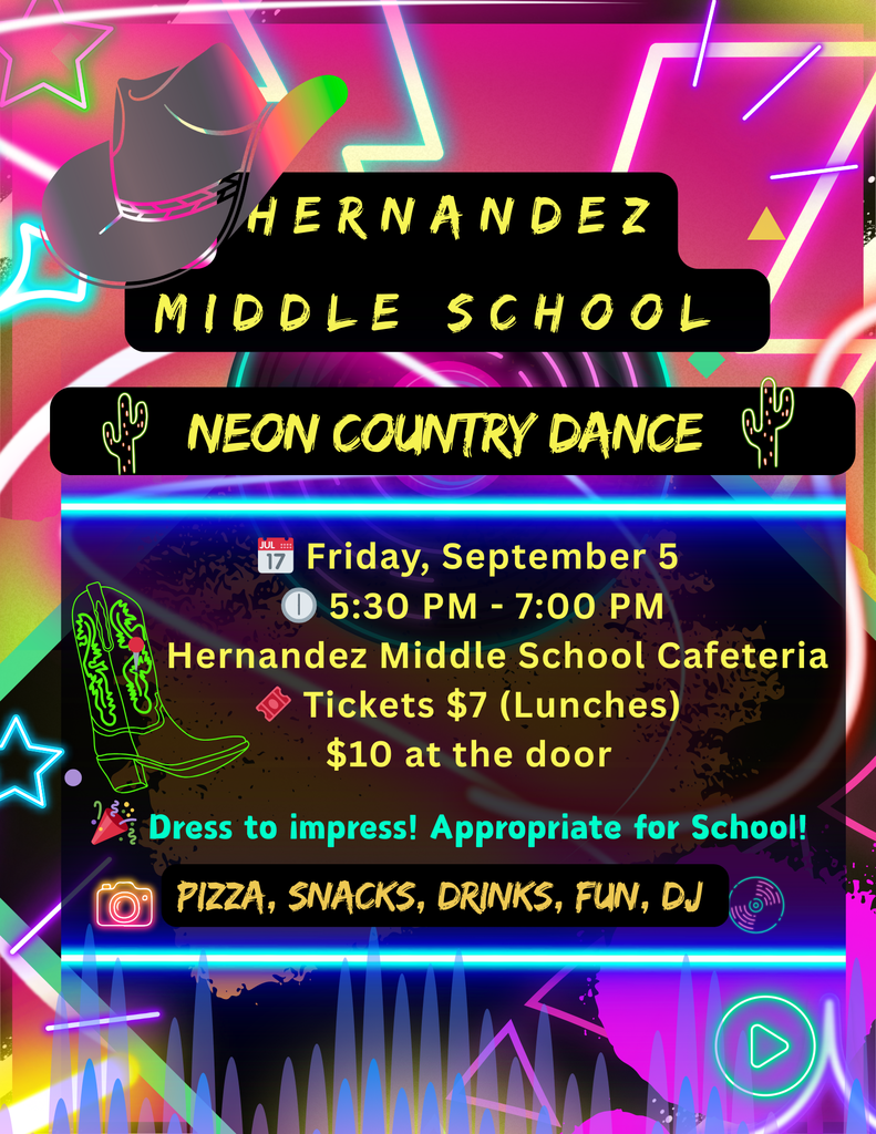 Neon Country Dance on Friday September 5, 2025 from 5:30-7 PM