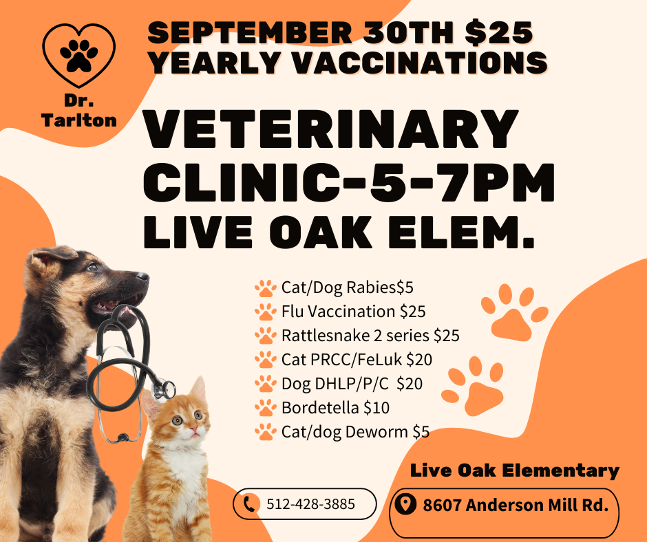 Orange and Beige Veterinary  and Pet Care Facebook Post