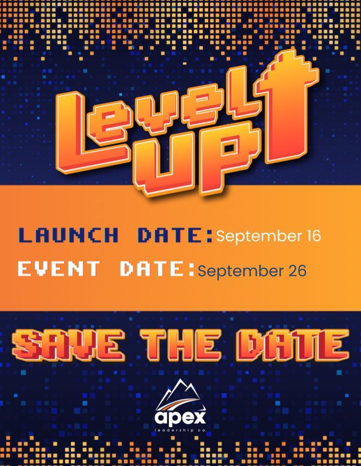 Save the Date - September 26th APEX Run