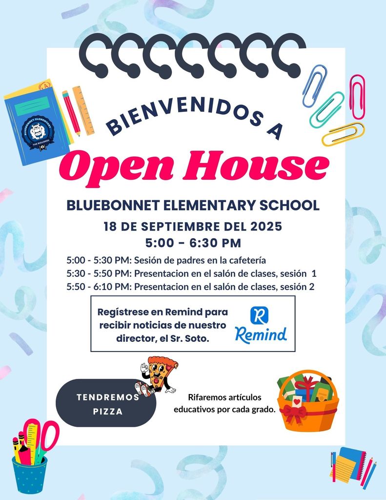Spanish Open House Flyer